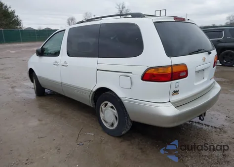 1998 Toyota Sienna Xle из США, поврежденный, VIN 4T3ZF13C0WU076226